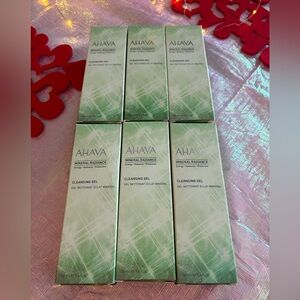 Lot of 6 Ahava Cleansing Gel (each tube is 100 ml)